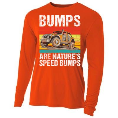 Bumps Are Nature’S Speed Bumps Offroad Gift Cooling Performance Long Sleeve Crew