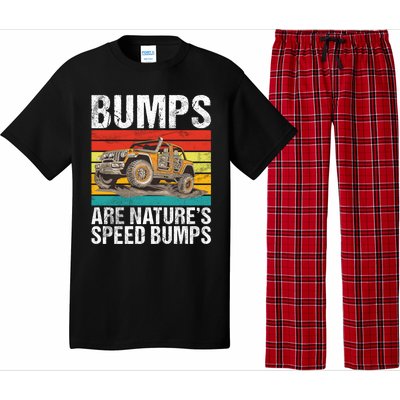 Bumps Are Nature’S Speed Bumps Offroad Gift Pajama Set