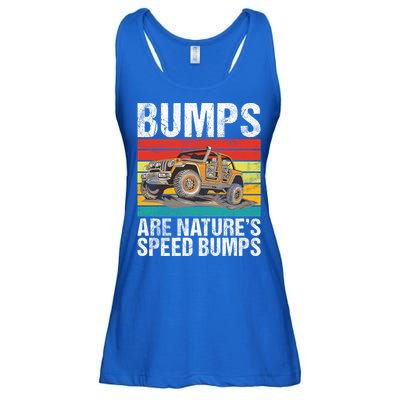 Bumps Are Nature’S Speed Bumps Offroad Gift Ladies Essential Flowy Tank