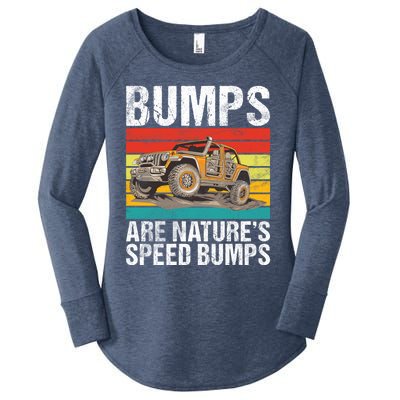 Bumps Are Nature’S Speed Bumps Offroad Gift Women's Perfect Tri Tunic Long Sleeve Shirt