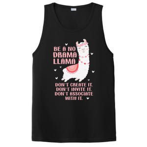 Be A No Drama Llama Alpaca Animal Lovers PosiCharge Competitor Tank