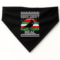 Bird Are Not Real Conspiracy Ugly Christmas Sweater USA-Made Doggie Bandana