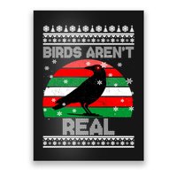 Bird Are Not Real Conspiracy Ugly Christmas Sweater Poster