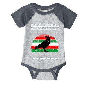 Bird Are Not Real Conspiracy Ugly Christmas Sweater Infant Baby Jersey Bodysuit