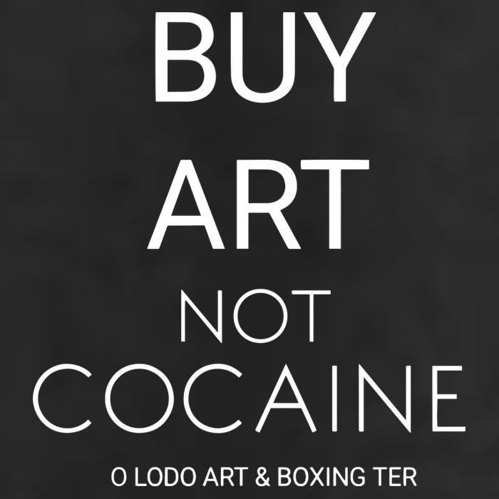 Buy Art Not Cocaine 7 Panel Mesh Trucker Snapback Hat