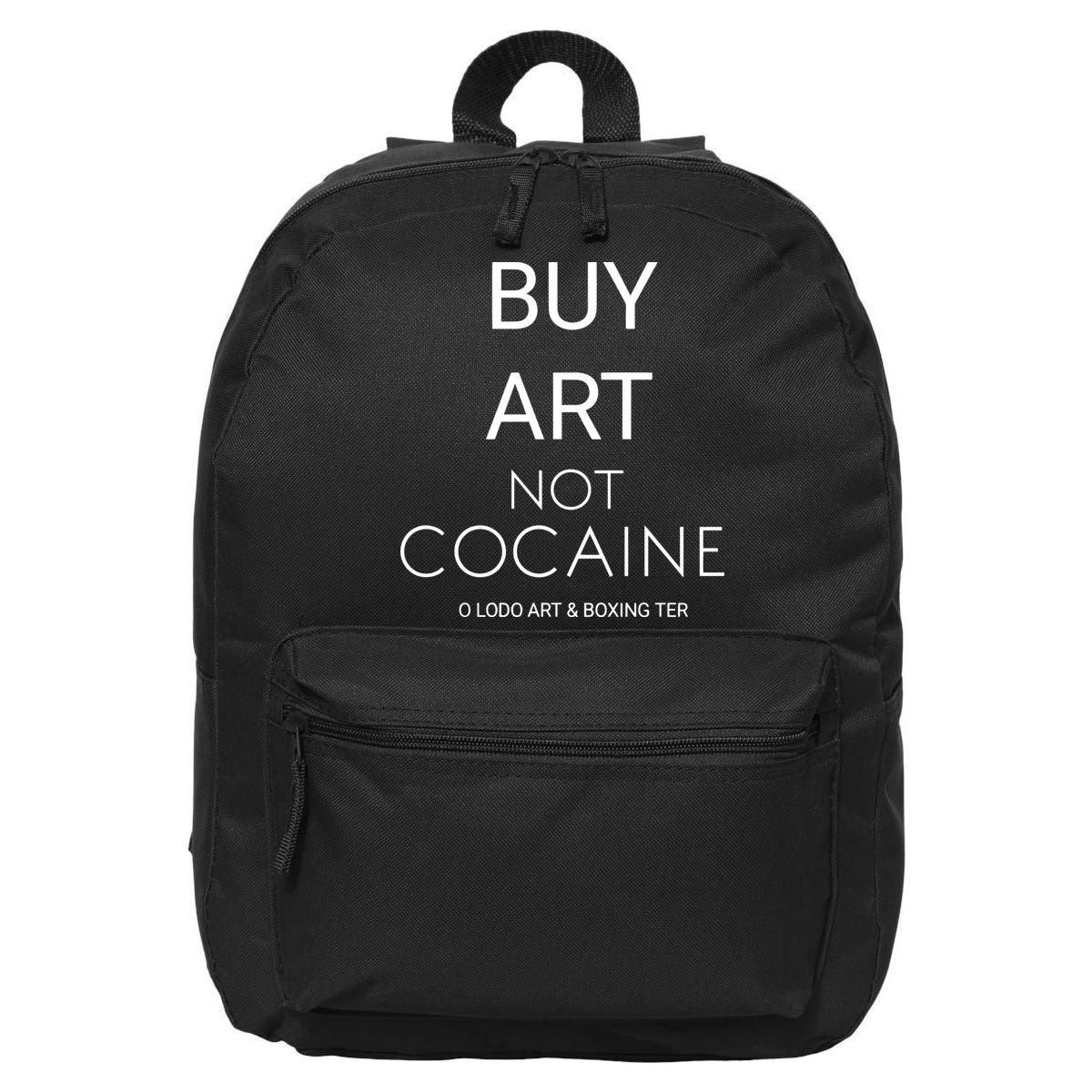 Buy Art Not Cocaine 16 in Basic Backpack