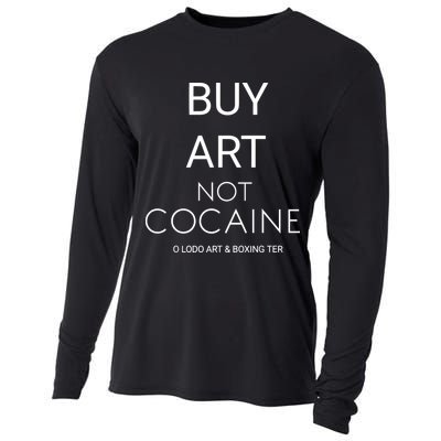 Buy Art Not Cocaine Cooling Performance Long Sleeve Crew