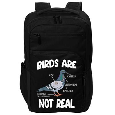 Birds Are Not Real Diagram Impact Tech Backpack