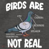 Birds Are Not Real Diagram Vector Backpack