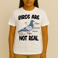 Birds Are Not Real Diagram T-Shirt