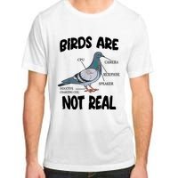 Birds Are Not Real Diagram Adult ChromaSoft Performance T-Shirt