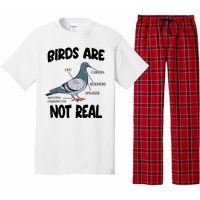 Birds Are Not Real Diagram Pajama Set