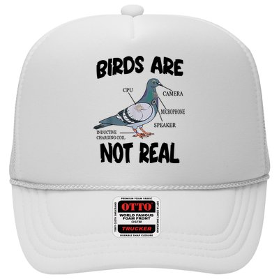 Birds Are Not Real Diagram Trucker Hat