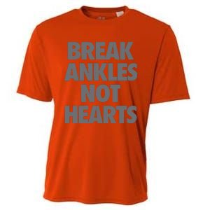 Break Ankles Not Hearts Cooling Performance Crew T-Shirt