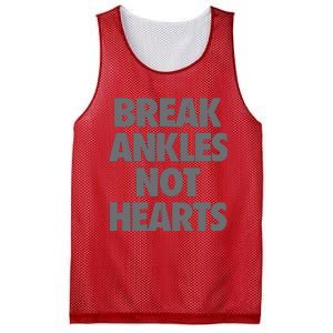 Break Ankles Not Hearts Mesh Reversible Basketball Jersey Tank