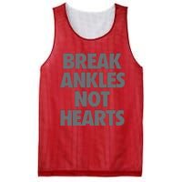 Break Ankles Not Hearts Mesh Reversible Basketball Jersey Tank