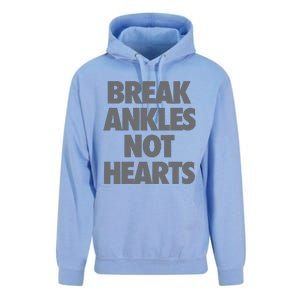 Break Ankles Not Hearts Unisex Surf Hoodie