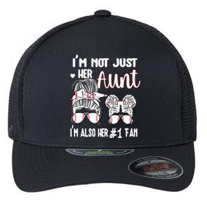 Baseball Aunt Niece Baseball Fan Baseball Auntie Cool Gift Flexfit Unipanel Trucker Cap