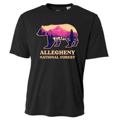 Bear Allegheny National Forest Pennsylvania Hiking Souvenirs Cooling Performance Crew T-Shirt