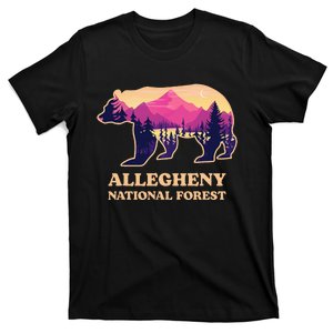 Bear Allegheny National Forest Pennsylvania Hiking Souvenirs T-Shirt