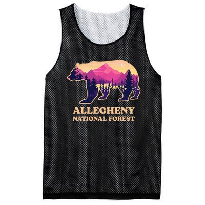 Bear Allegheny National Forest Pennsylvania Hiking Souvenirs Mesh Reversible Basketball Jersey Tank