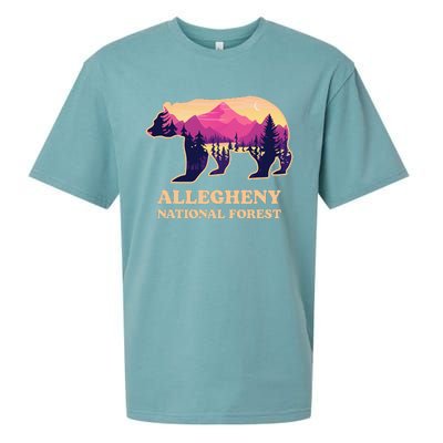 Bear Allegheny National Forest Pennsylvania Hiking Souvenirs Sueded Cloud Jersey T-Shirt