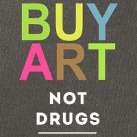 Buy Art Not Drugs Cotton Canvas Backpack