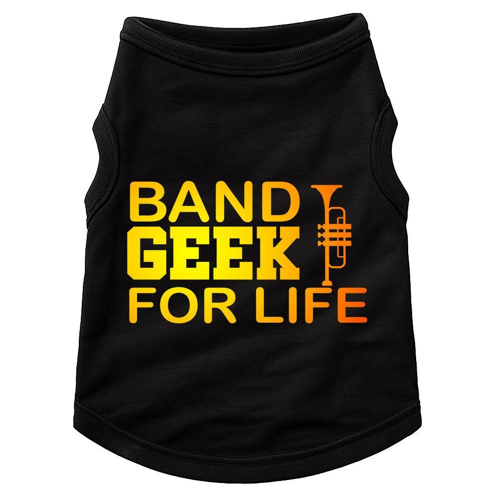 Band Geek For Life Doggie Tank