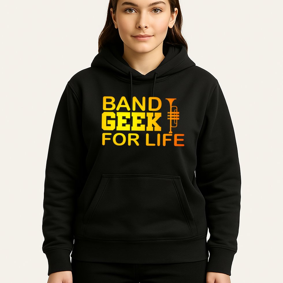 Band Geek For Life Hoodie
