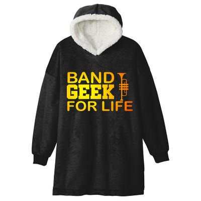 Band Geek For Life Hooded Wearable Blanket