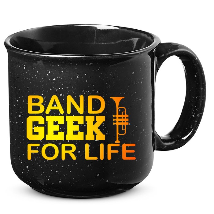 Band Geek For Life 15oz Campfire Ceramic Mug