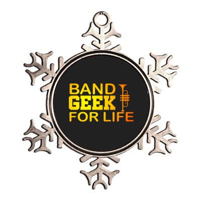 Band Geek For Life Metallic Star Ornament