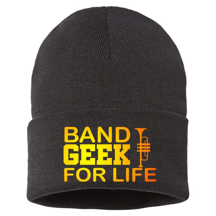 Band Geek For Life Sustainable Knit Beanie