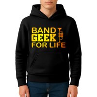 Band Geek For Life Kids Hoodie