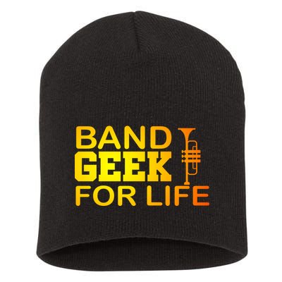 Band Geek For Life Short Acrylic Beanie
