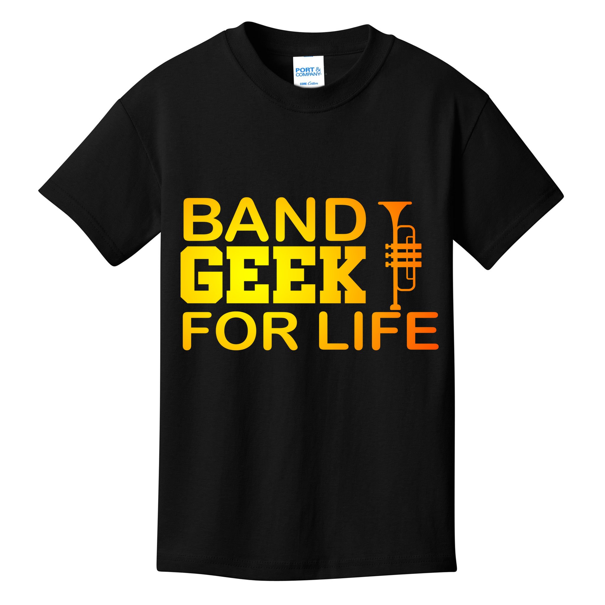 Band Geek For Life Kids T-Shirt