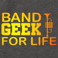 Band Geek For Life Vector Backpack