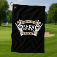 Bands Of My Era Knew How To Rock Golf Towel