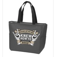 Bands Of My Era Knew How To Rock Zip Tote Bag