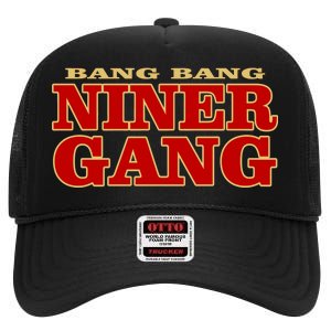 Bang Bang Niner Gang High Crown Mesh Back Trucker Hat