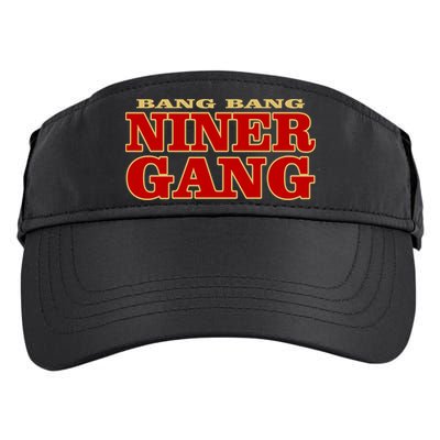 Bang Bang Niner Gang Adult Drive Performance Visor