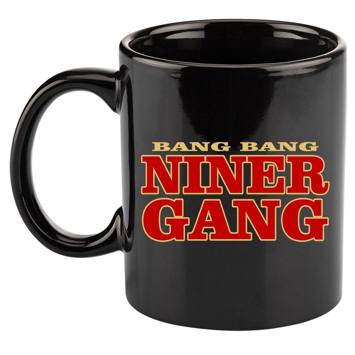 Bang Bang Niner Gang 11oz C Handle Ceramic Mug
