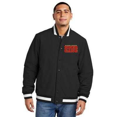 Bang Bang Niner Gang Insulated Varsity Jacket