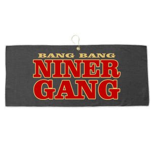 Bang Bang Niner Gang Large Microfiber Waffle Golf Towel