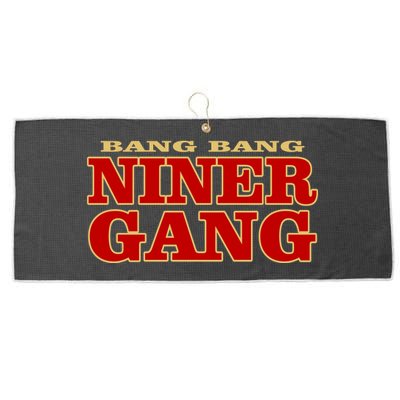 Bang Bang Niner Gang Large Microfiber Waffle Golf Towel