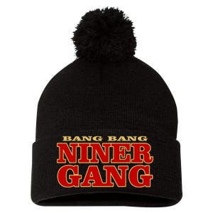 Bang Bang Niner Gang Pom Pom 12in Knit Beanie