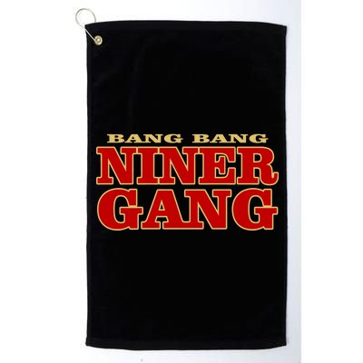 Bang Bang Niner Gang Platinum Collection Golf Towel