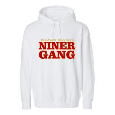 Bang Bang Niner Gang Garment-Dyed Fleece Hoodie