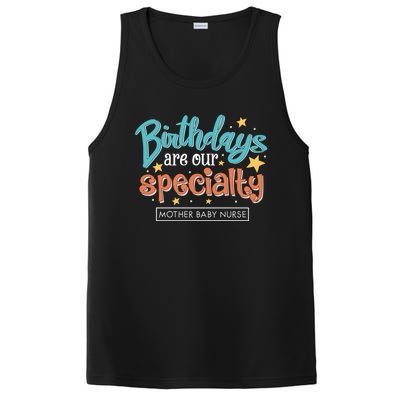 Birthdays Are Our Specialty Mother Nurse L And D Nursing Gift PosiCharge Competitor Tank