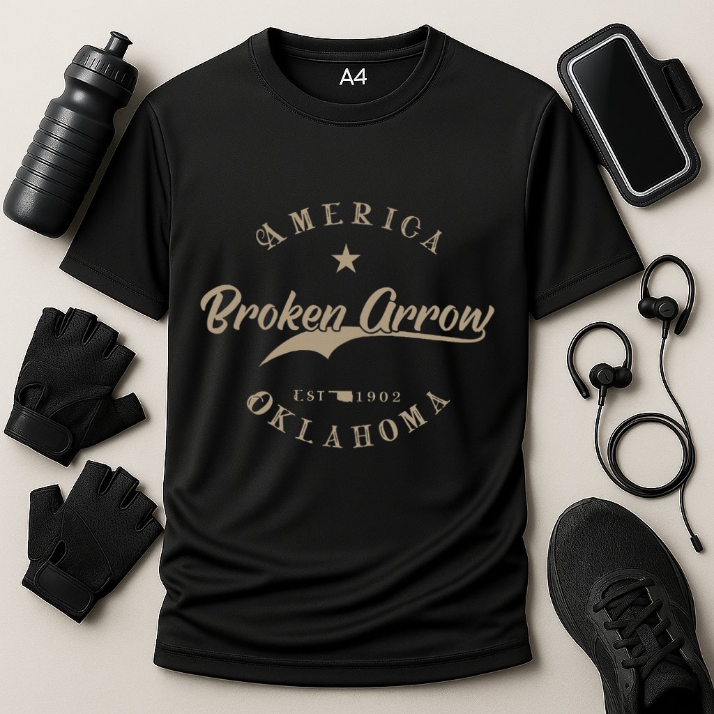 Broken Arrow Ok Oklahoma Cooling Performance Crew T-Shirt